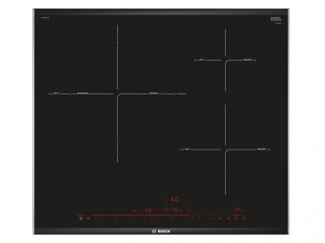 PLACA DE INDUCCION BOSCH PID675DC1E 60CM 3 ZONAS DE COCCION MARCO BISELADO PERFIL