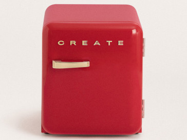 FRIGORIFICO 1 PUERTA IKOHS A+ IK12366 ROJO