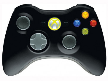 MANDO WIRELESS XBOX 360 NEGRO NSF-00002 MICROSOFT