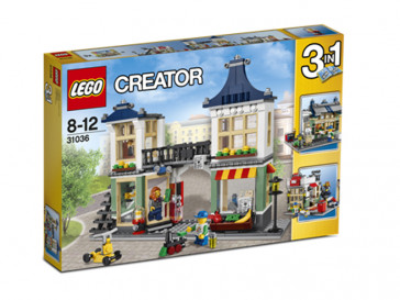 CREATOR TIENDA DE JUGUETES Y MERCADO 31036 LEGO