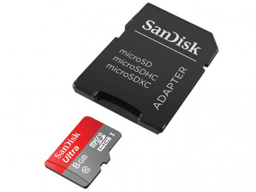 ULTRA MICRO SDHC 32GB + ADAPTADOR (SDSQUNC-032G-GN6TA) SANDISK