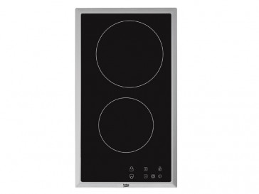 PLACA VITROCERAMICA BEKO HDMC 32400 TX 30CM 2 ZONAS DE COCCION