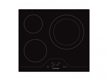 PLACA VITROCERAMICA TELEFUNKEN TLK30VIT 59CM 3 ZONAS DE COCCION