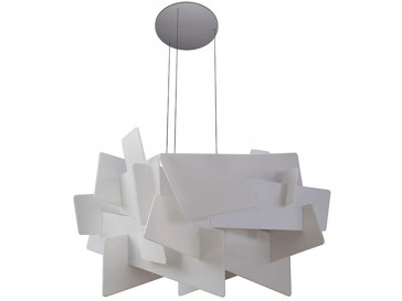 CAMPANA NODOR DECORATIVA ISLA 74CM BLANCA LED ARTICA 8445