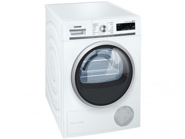SECADORA SIEMENS DE CONDENSACION CON BOMBA DE CALOR 8KG A++ WT45W530EE BLANCA