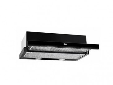 CAMPANA TEKA EXTENSIBLE 60CM NEGRA LED CNL-6400 B 40436802
