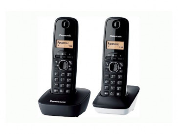 TELEFONO FIJO KX-TG1612SP1 DUO (B/W) PANASONIC
