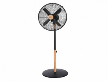 VENTILADOR PIE ENERGY SILENCE 600 WOOD STYLE 40CM 50W 08233 CECOTEC