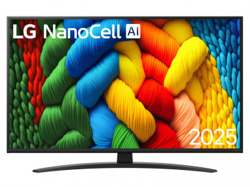 SMART TV NANO CELL ULTRA HD 4K ALFA7 65" LG 65NANO81A6A