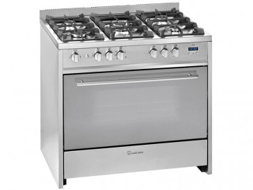 COCINA MEIRELES 5 QUEMADORES ENCIMERA Y HORNO A GAS NATURAL G 910 X