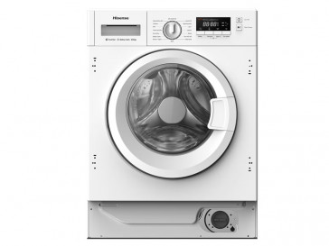 LAVADORA SECADORA HISENSE INTEGRABLE 8KG/6KG 1400rpm E/B WD3M841BWIES