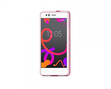 FUNDA GUMMY AQUARIS M5.5 (PK) BQ