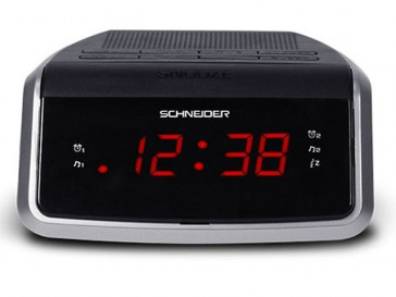 RELOJ DESPERTADOR CLOCKY FM SCHNEIDER
