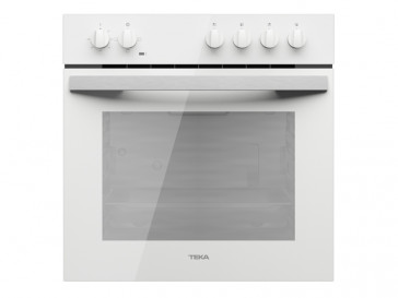 HORNO CONVENCIONAL POLIVALENTE ESMALTE CRYSTAL CLEAN A TEKA HBE 490 ME BLANCO 111280002