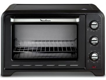 HORNO DE SOBREMESA LIBRE INSTALACION MOULINEX 33L 1600W NEGRO OX4648