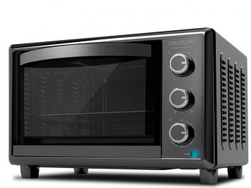 HORNO SOBREMESA DE CONVECCION CECOTEC 26L 1500W NEGRO 570 4PIZZA