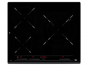 PLACA DE INDUCCION TEKA IZ-6315 10210159 60CM 3 ZONAS DE COCCION MARCO BISELADO FRONTAL