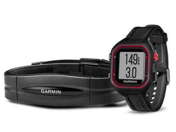 FORERUNNER 25 HR NEGRO/ROJO GARMIN