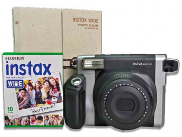 KIT CAMARA INSTANTANEA INSTAX 300 + ALBUM FUJIFILM