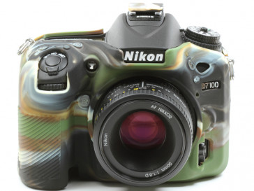 FUNDA SILICONA PARA NIKON D7100 CAMUFLAJE EASYCOVER