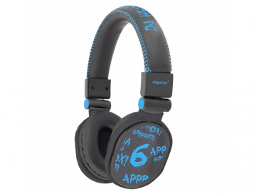 AURICULARES DJ GRAFFITI AZUL APPROX