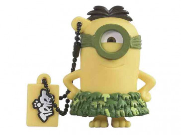 PENDRIVE MINION AU NATUREL 8GB SILVER SANZ