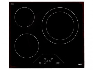 PLACA VITROCERAMICA SVAN SVV637 59CM 3 ZONAS DE COCCION