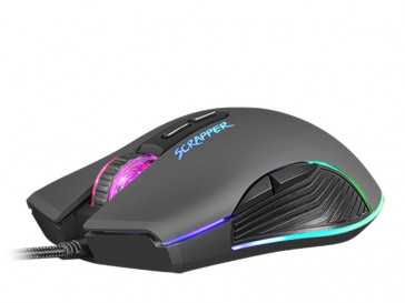 RATON GAMING SCRAPPERR RGB 6400DPI (NFU-1699) FURY
