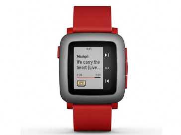 SMARTWATCH TIME ROJO PEBBLE