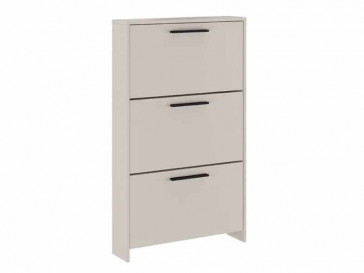 ZAPATERO 3 PUERTAS MOD. AURA BLANCO BRUNETTE