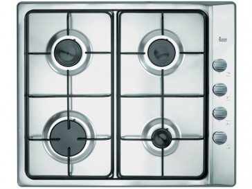 PLACA DE COCINA TEKA E/60.3 4G AL NAT NATURAL 60CM 4 QUEMADORES MARCO ACERO