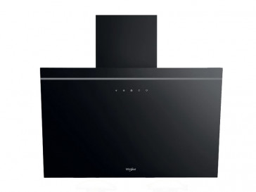CAMPANA WHIRLPOOL DECORATIVA PARED 60CM NEGRA LED AKR62FLTK