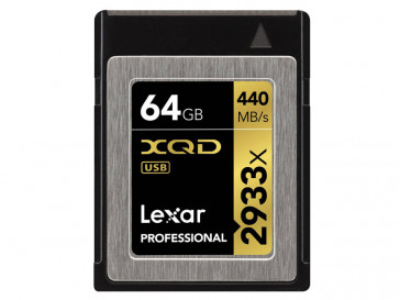 XQD 64GB 2933X LXQD64GCRBEU2933BN LEXAR