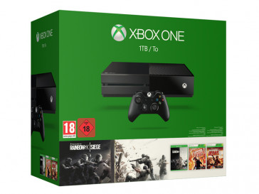 CONSOLA XBOX ONE 1TB + TOM CLANCYS RAINBOW SIX SIEGE MICROSOFT