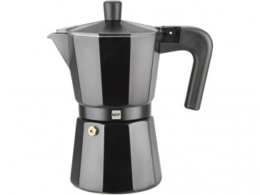 CAFETERA ALUMINIO KENIA NOIR 3 TAZAS 01PACFKEB03 MAGEFESA