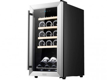 VINOTECA 15 BOTELLAS GRANDSOMMELIER 15000 INOX COMPRESSOR 02343 CECOTEC