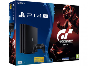 CONSOLA PS4 PRO 1TB + GRAN TURISMO SPORT SONY