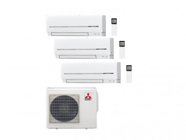 AIRE ACONDICIONADO INVERTER MULTISPLIT 3X1 MXZ-3E54VA (SF20 + SF25 + SF35) MITSUBISHI