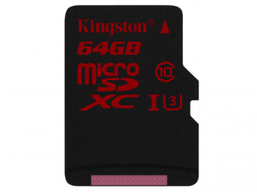 MICRO SDXC 64GB UHS-I U3 (SDCA3/64GBSP) KINGSTON