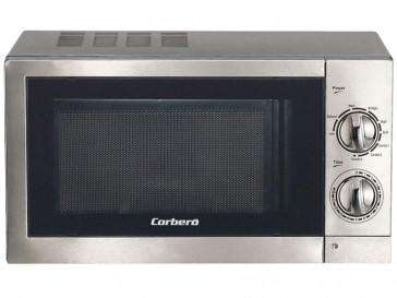 MICROONDAS LIBRE INSTALACION CORBERO 20L 700W INOX CON GRILL CMICG280GX