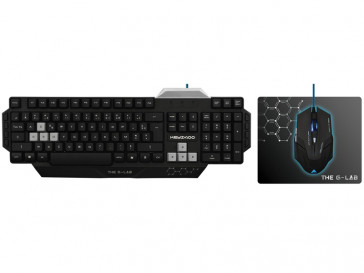 TECLADO + RATON + ALFOMBRILLA COMBO 100 THE G-LAB