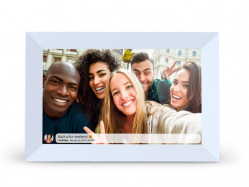 MARCO DIGITAL WIFI 10" PRADO BLANCO PRIXTON