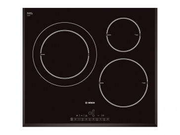 PLACA DE INDUCCION BOSCH PIJ651F27E 60CM 3 ZONAS DE COCCION MARCO BISELADO