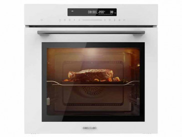 HORNO A VAPOR MULTIFUNCION STEAM EASYCLEAN A+ CECOTEC BOLERO HEXA SM406000 GLASS WHITE 02833