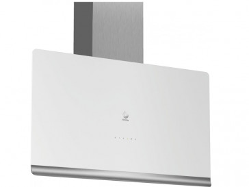 CAMPANA BALAY DECORATIVA PARED 90CM CRISTAL BLANCO LED 3BC598GB
