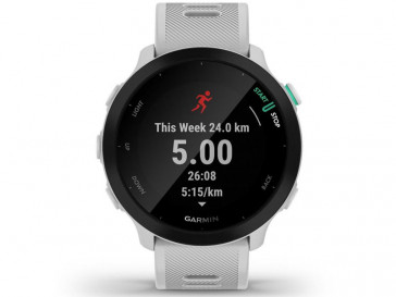 RELOJ INTELIGENTE FORERUNNER 55 BLANCO (010-02562-11) GARMIN