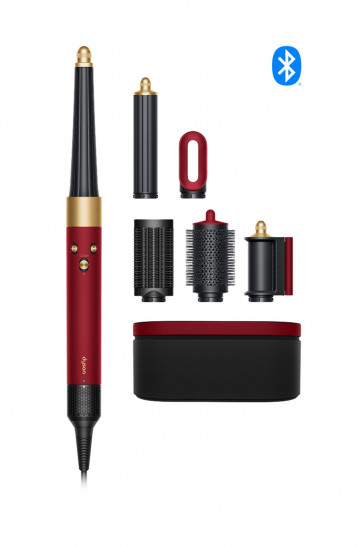 MOLDEADOR MULTIFUNCIONES AIRWRAP I.D.™ LISO + ONDULADO (RED VELVET/GOLD) HS08 DYSON
