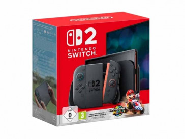 CONSOLA SWITCH 2  + JUEGO MARIO KART WORLD NINTENDO