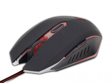 RATON GAMING USB NEGRO/ROJO MUSW-002 GEMBIRD