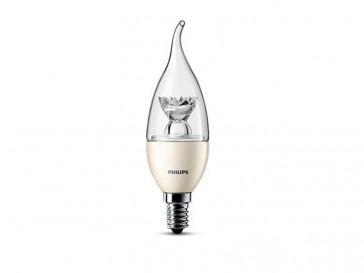 BOMBILLA LED E14 3.5W VELA LUZ BLANCA CALIDA 25W PHILIPS